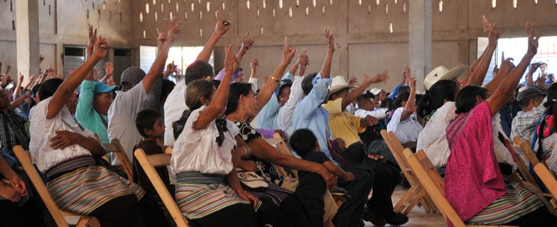 Community Assemby in Chiapas, Mexico