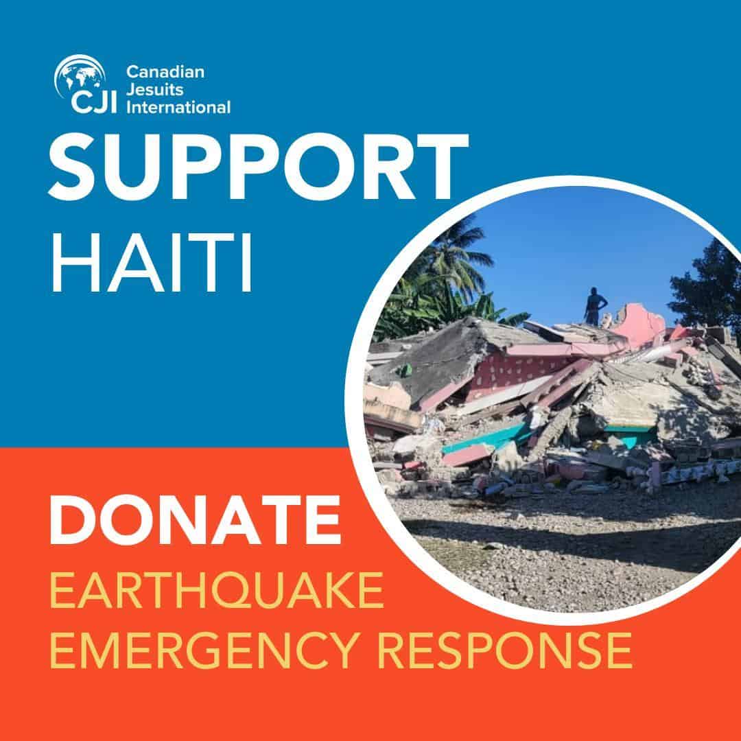 Want to help after the #HaitiEarthquake? ⠀
⠀
Donate via @canadianjesuitsinternational so our #Jesuit partners in #Haiti can provide emergency relief and long-term recovery, including:⠀
 🥫 Food + Water⠀
 🏫 Rebuilding schools⠀
⠀
How to give 👉 https://buff.ly/3k9SKAI⠀
⠀
#Haiti #Earthquake #2021 #relief #solidarity
