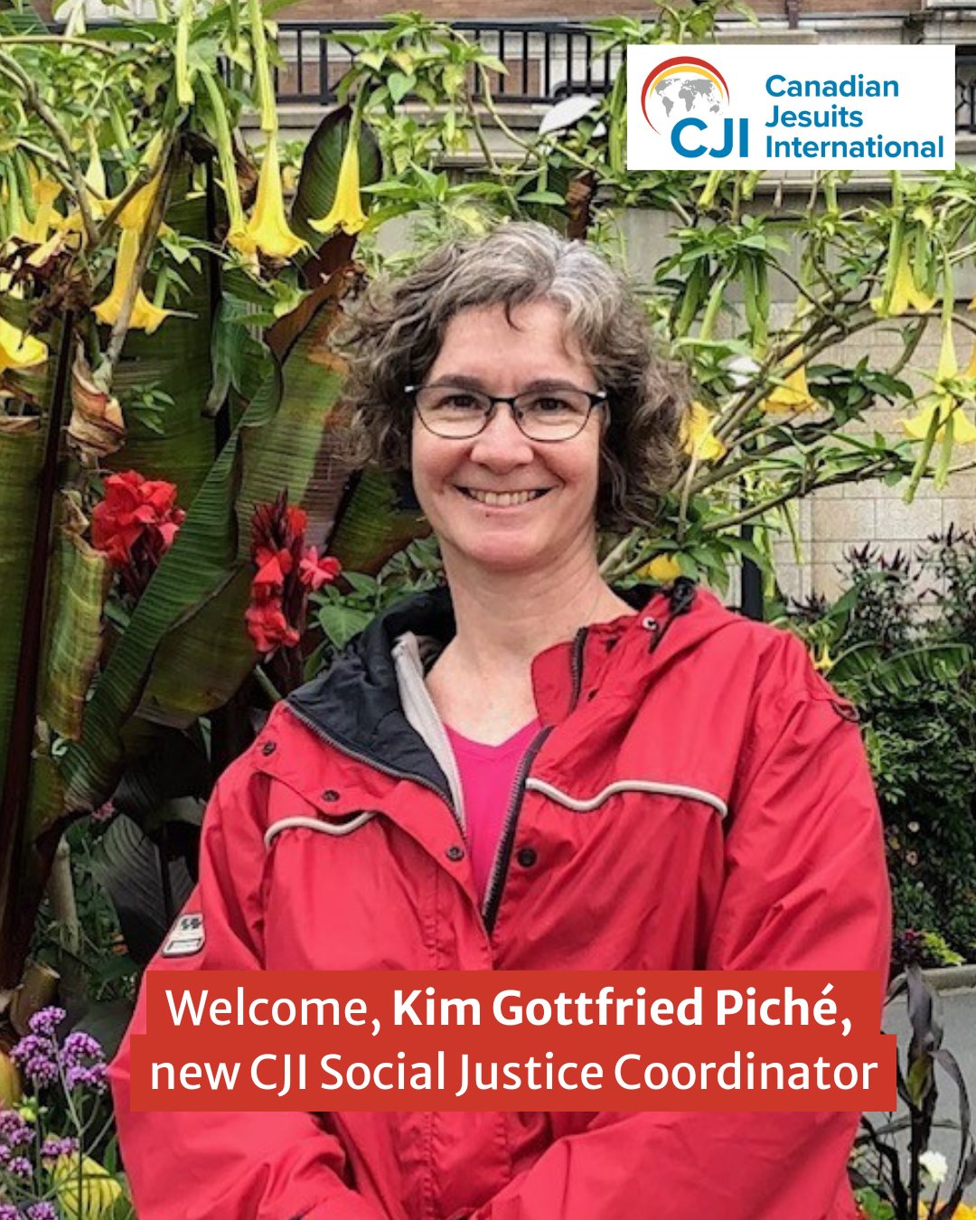 Canadian Jesuits International (CJI) is pleased to welcome Kim Gottfried Piché to the newly-created position of Social Justice animator. 

In this role, Piché will engage with diverse Canadian audiences through collaboration with Jesuit and other partners across the country.

Piché has more than 20 years of experience in faith-based organizations, including working as Animator for Development and Peace – Caritas Canada. From 2016 to 2023, she was the English-language Network Coordinator of the Social Justice Ministry Office of the Archdiocese of Montreal.

Click link in bio to learn more about Kim and her new role. 

#socialjustice #Jesuits #Toronto #Canada